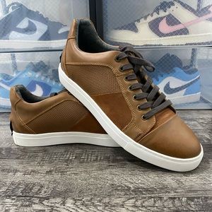 Steve Madden Mister Sneakers, Cognac, 10.5 (MIST01M1)